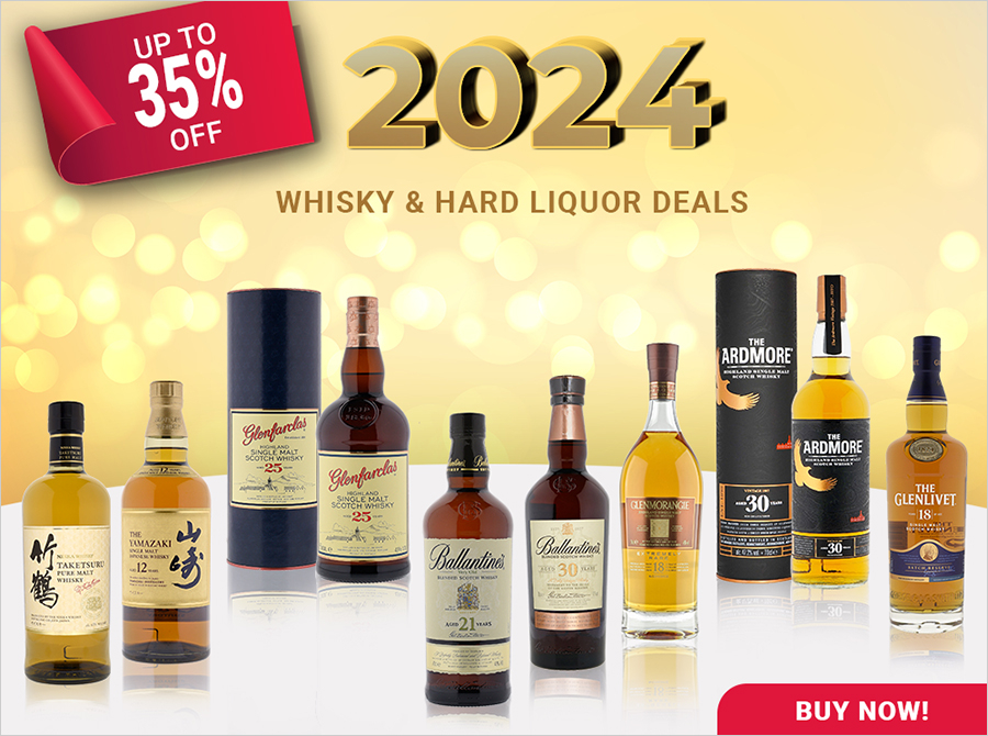 Whisky & Hard Liquor Deals - Up to 35% Off!