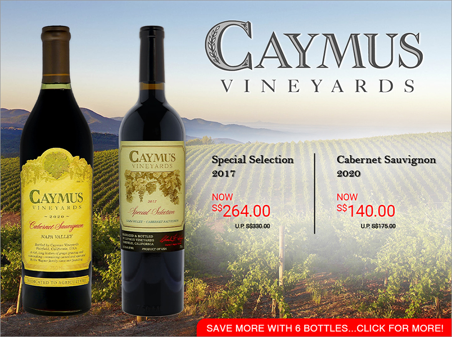 Caymus Special Selection 2017 & Cabernet Sauvignon 2020