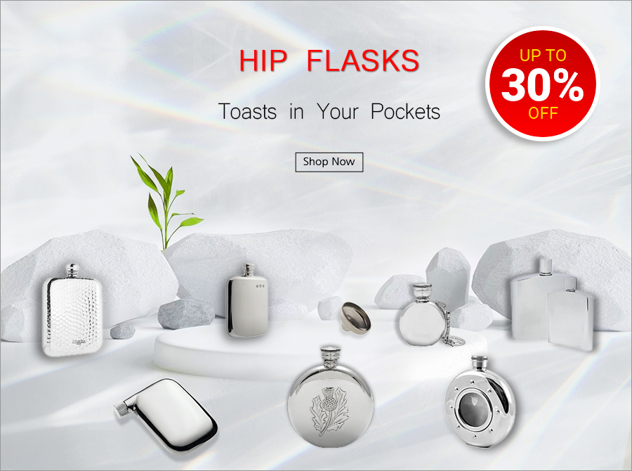 Toasts in Your Pockets – Hip Flasks Promotions, Up to 30% Off