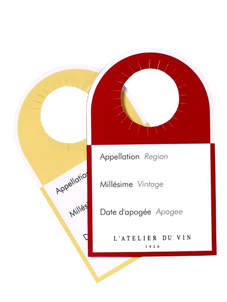 L'Atelier Wine Labels 40pcs 810998