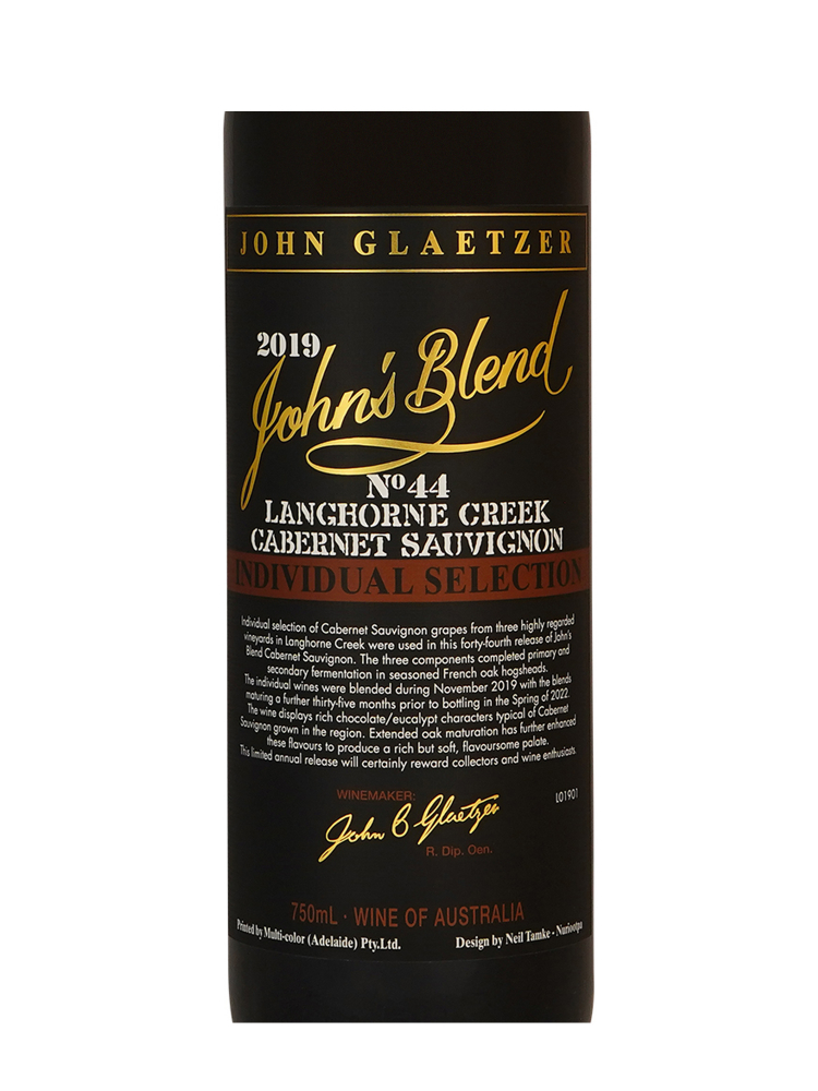 John's Blend Cabernet Sauvignon 2019 - 6bots