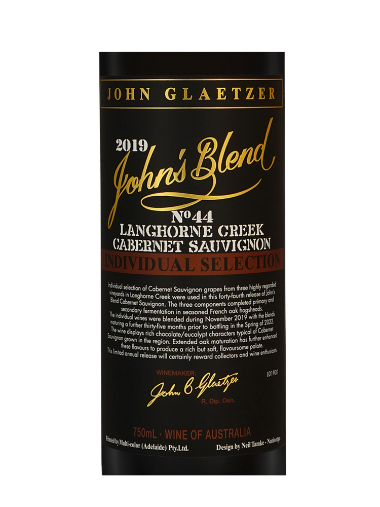 John's Blend Cabernet Sauvignon 2019