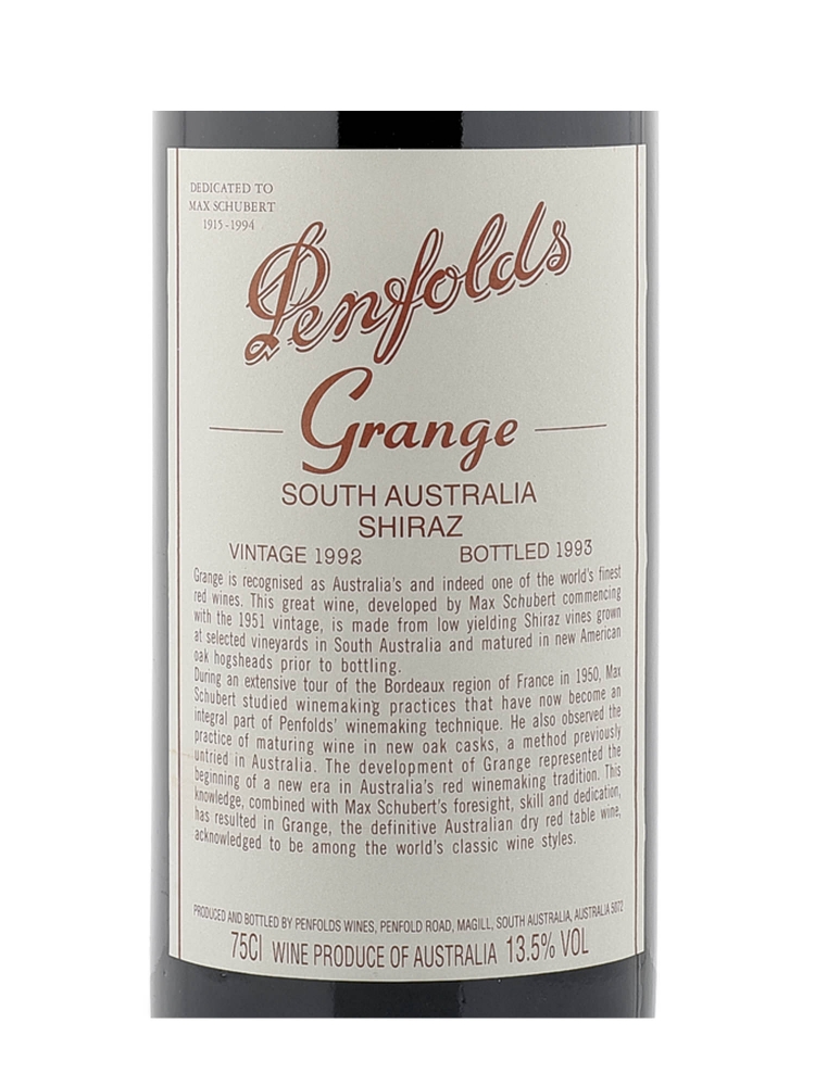 Penfolds Grange 1992