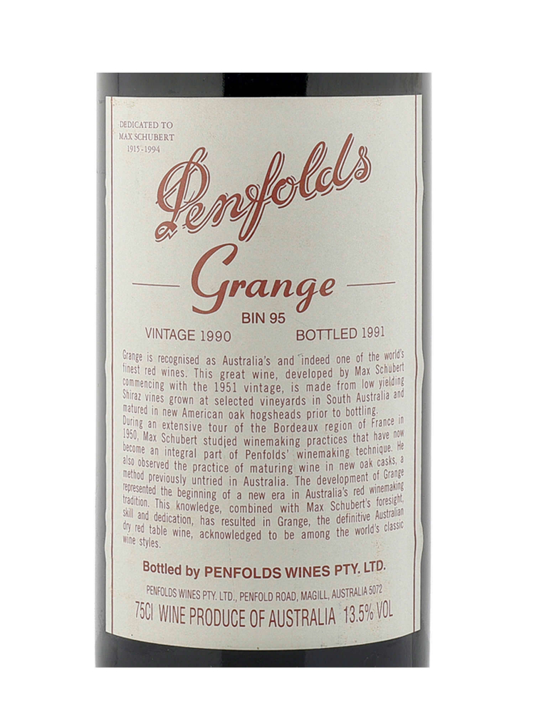 Penfolds Grange 1990