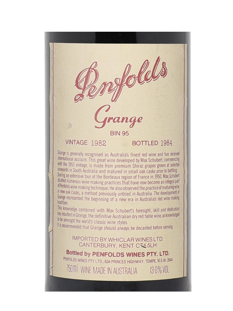Penfolds Grange 1982