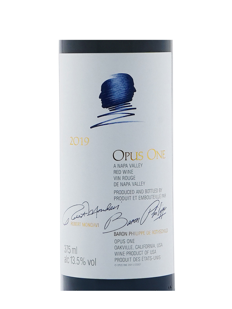 Opus One 2019 ex-winery 375ml - 6bots