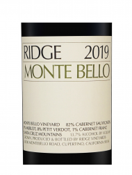 Ridge Monte Bello 2019 375ml