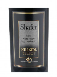 Shafer Hillside Select Cabernet Sauvignon 2018