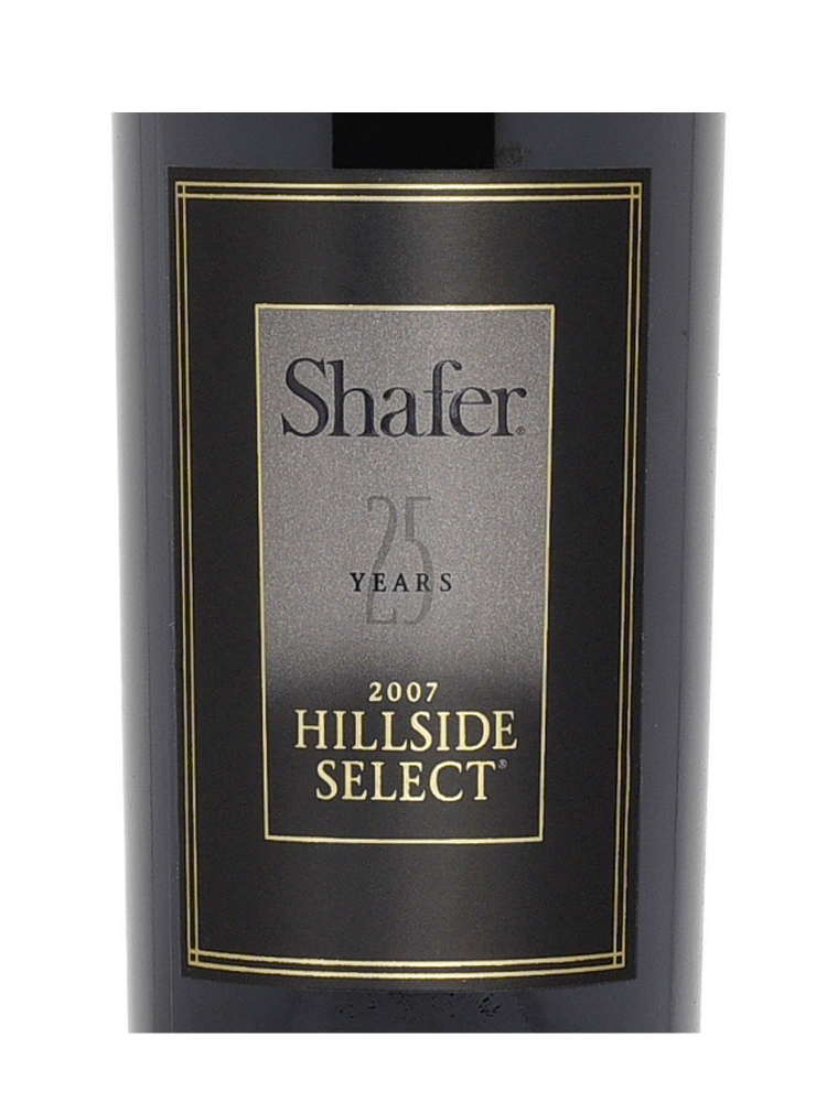 Shafer Hillside Select Cabernet Sauvignon 2007