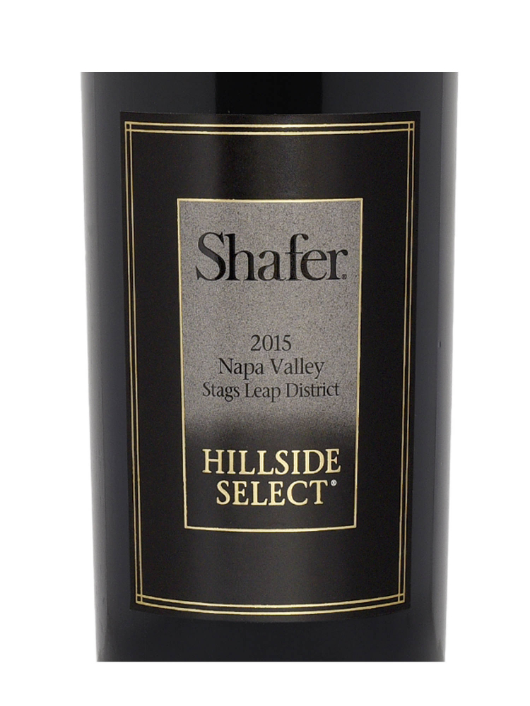 Shafer Hillside Select Cabernet Sauvignon 2015