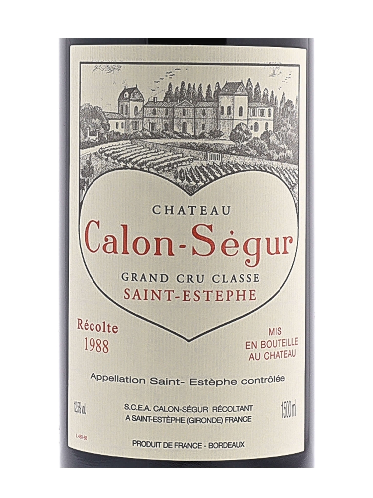 Ch.Calon Segur 1988 1500ml