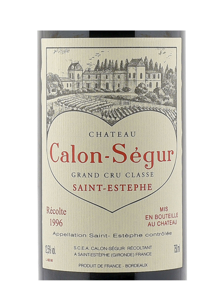 Ch.Calon Segur 1996 - 6bots