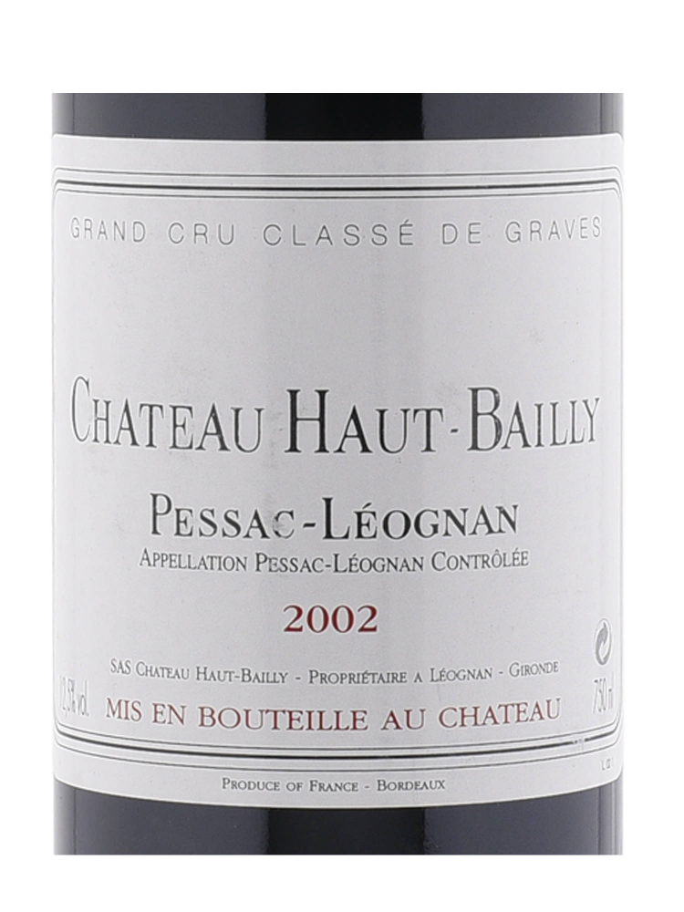 Ch.Haut Bailly 2002 - 6bots