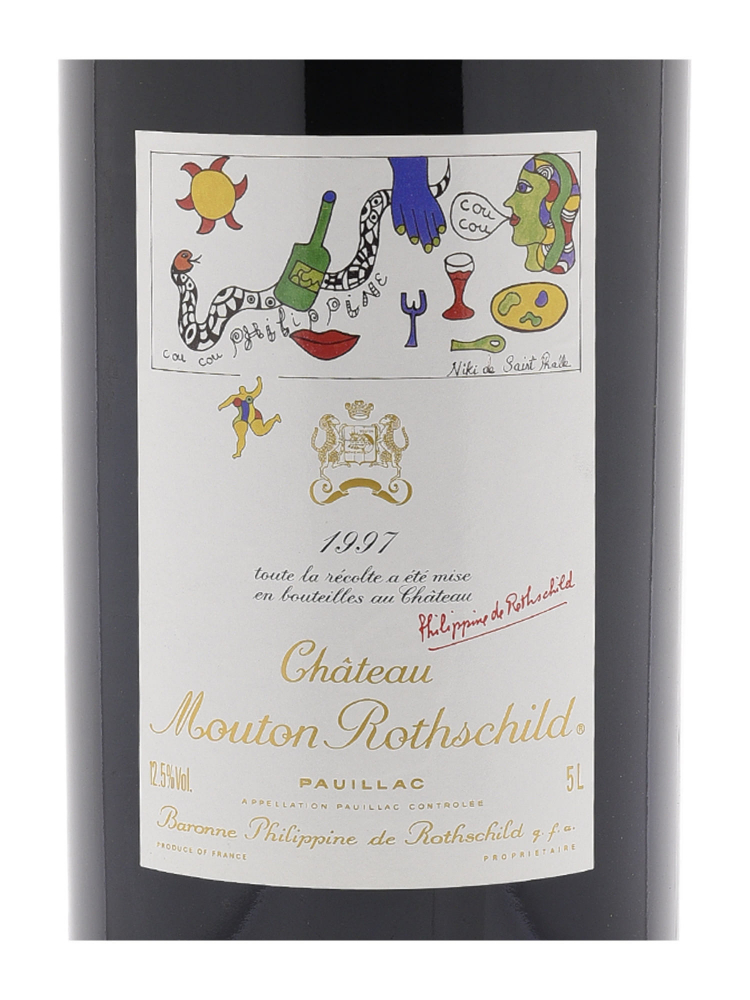 Ch.Mouton Rothschild 1997 ex-ch w/box 5000ml