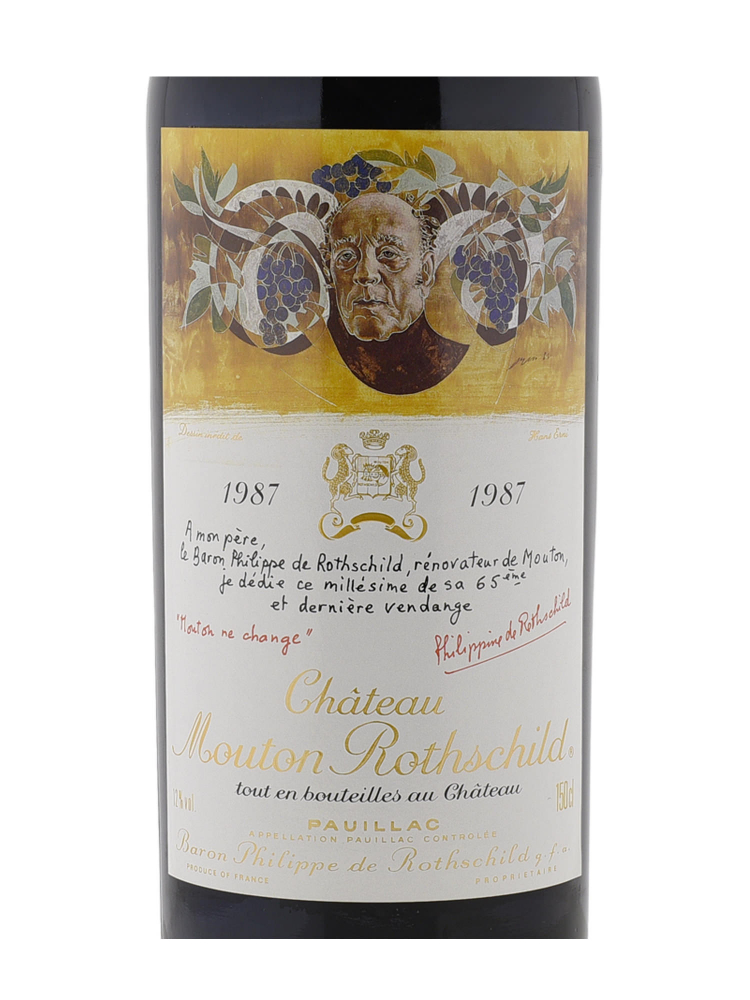 Ch.Mouton Rothschild 1987 1500ml