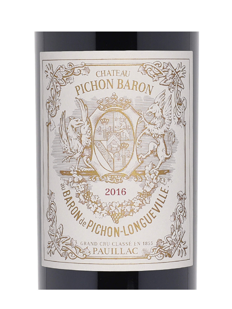 Ch.Pichon Baron 2016 ex-ch - 6bots