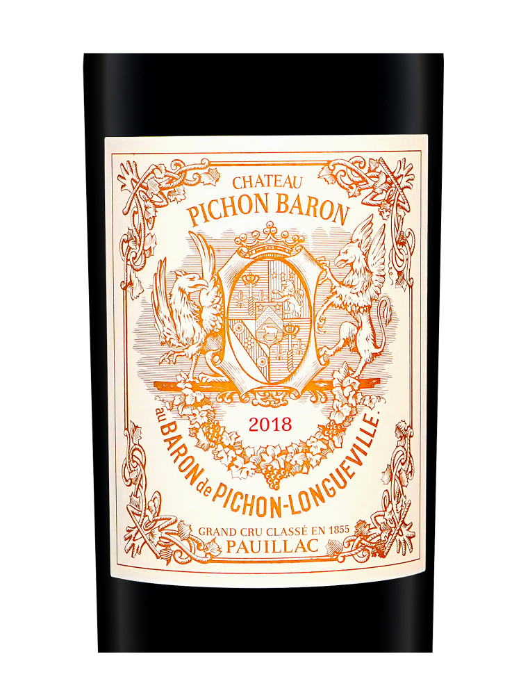 Ch.Pichon Baron 2018 ex-ch 1500ml w/box
