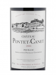 Ch.Pontet Canet 2004 - 6bots