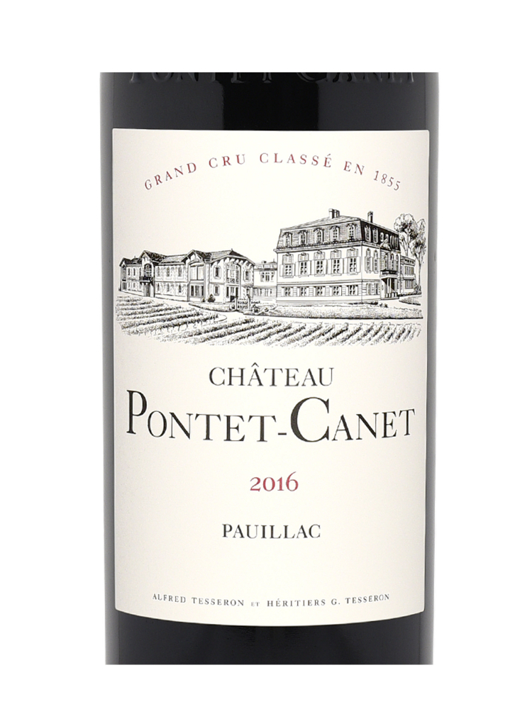 Ch.Pontet Canet 2016 - 6bots