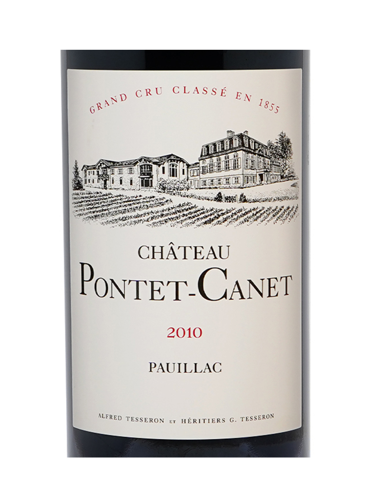 Ch.Pontet Canet 2010 - 6bots