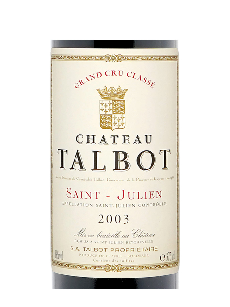 Ch.Talbot 2003 375ml