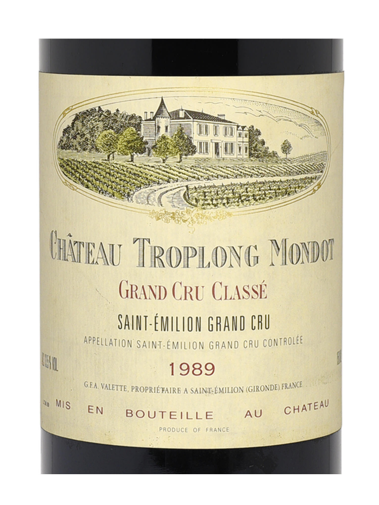 Ch.Troplong Mondot 1989 ex-ch 1500ml