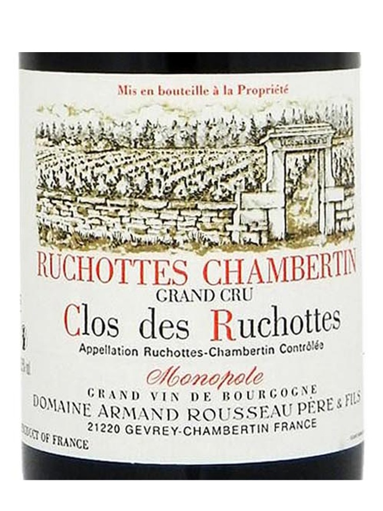 Armand Rousseau Ruchottes Chambertin Clos des Ruchottes Grand Cru 2008