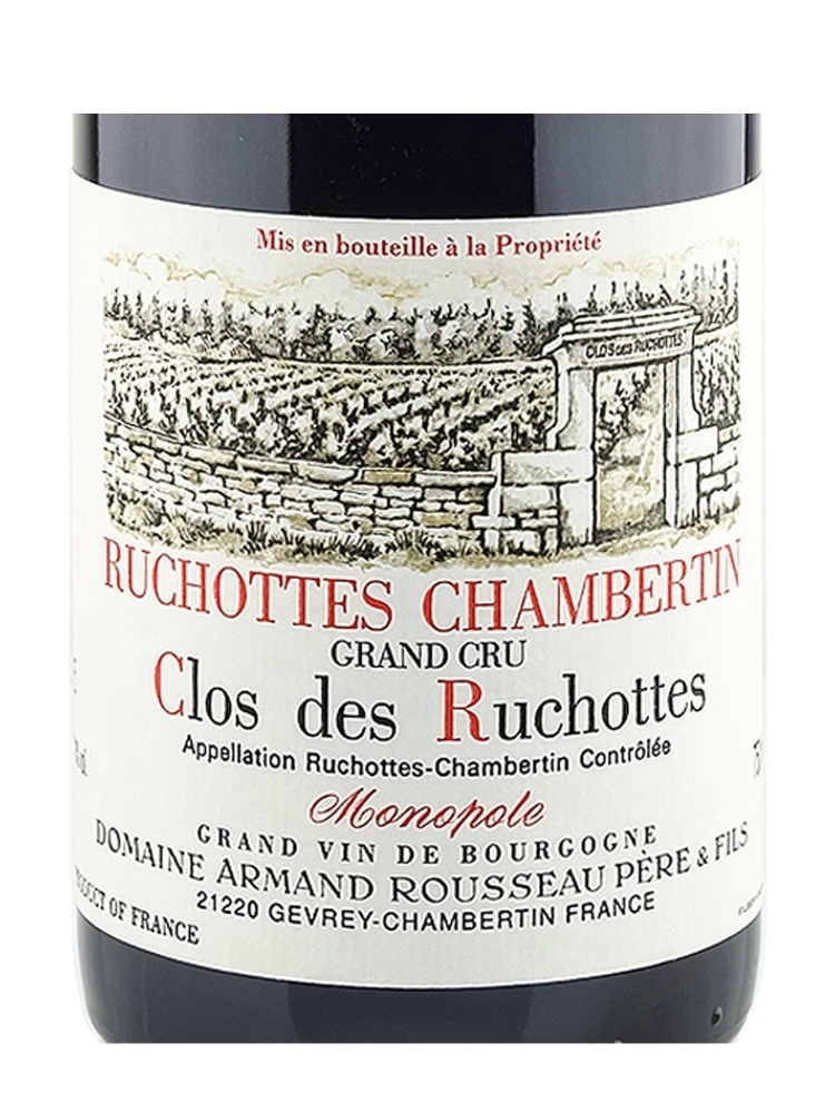 Armand Rousseau Ruchottes Chambertin Clos des Ruchottes Grand Cru 2003