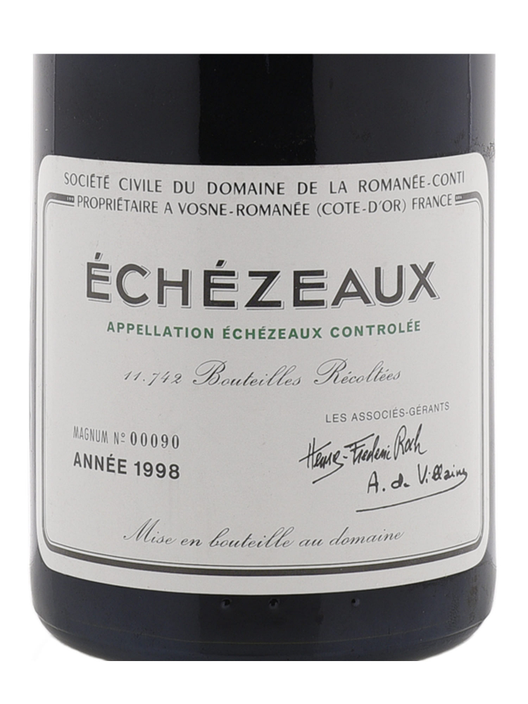 DRC Echezeaux Grand Cru 1998 1500ml