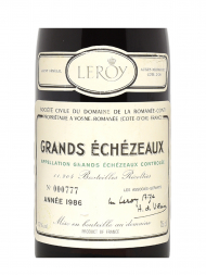 DRC Grands Echezeaux Grand Cru 1986