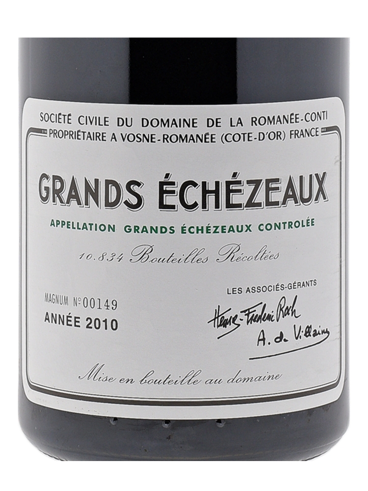 DRC Grands Echezeaux Grand Cru 2010 1500ml