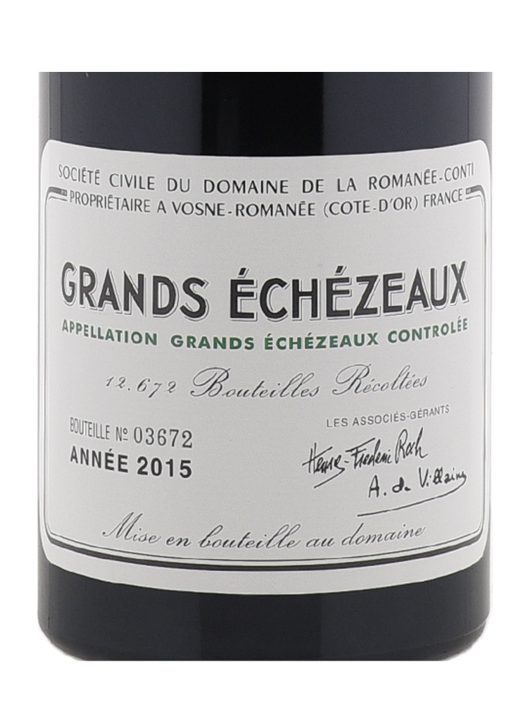 DRC Grands Echezeaux Grand Cru 2015