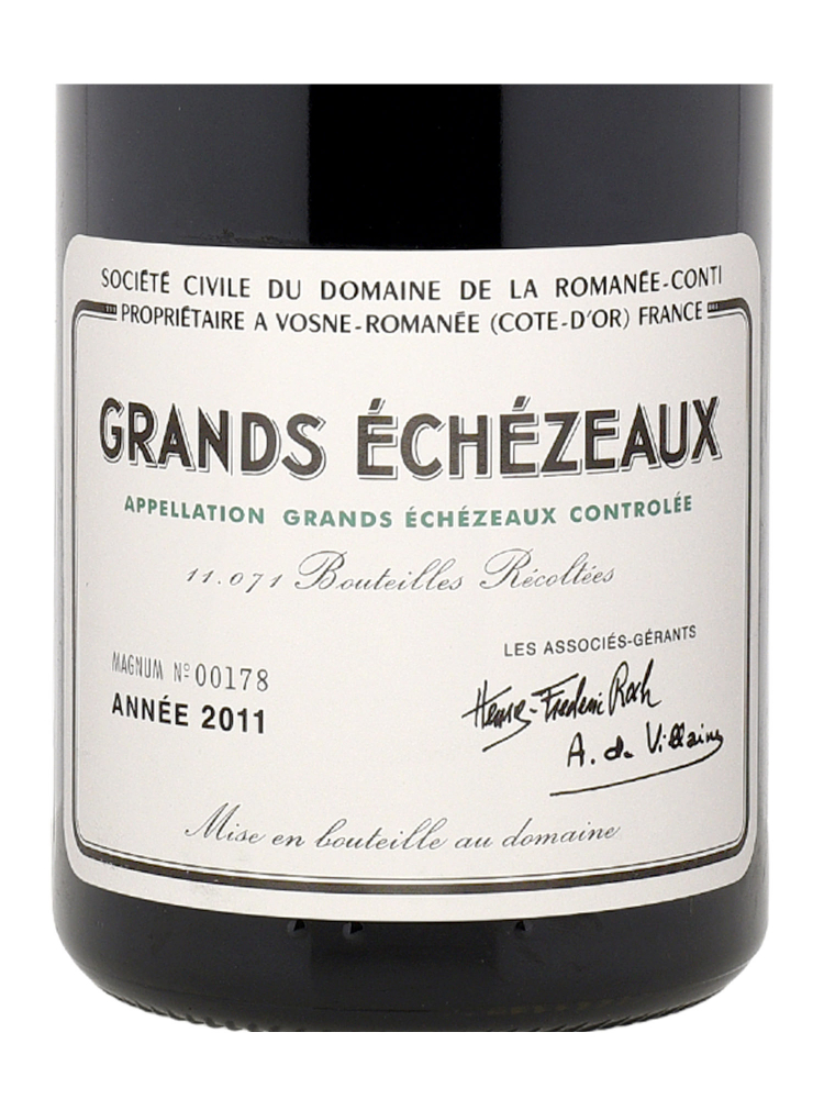 DRC Grands Echezeaux Grand Cru 2011 w/box 1500ml