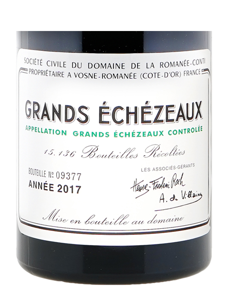 DRC Grands Echezeaux Grand Cru 2017