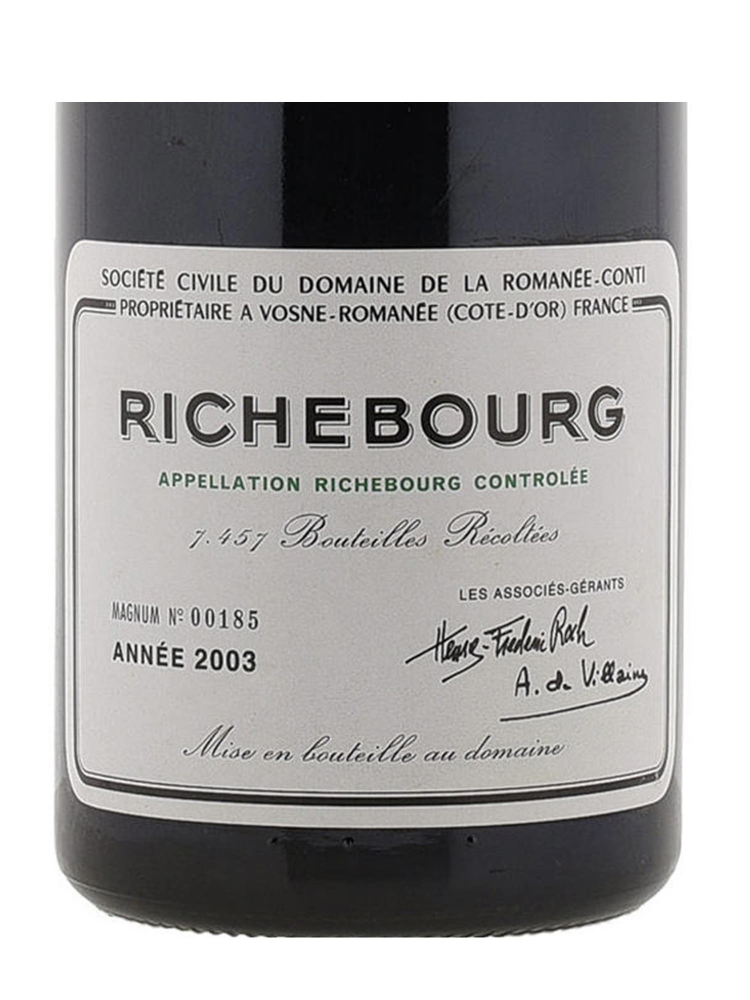 DRC Richebourg Grand Cru 2003 1500ml