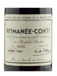 DRC Romanee-Conti Grand Cru 1964