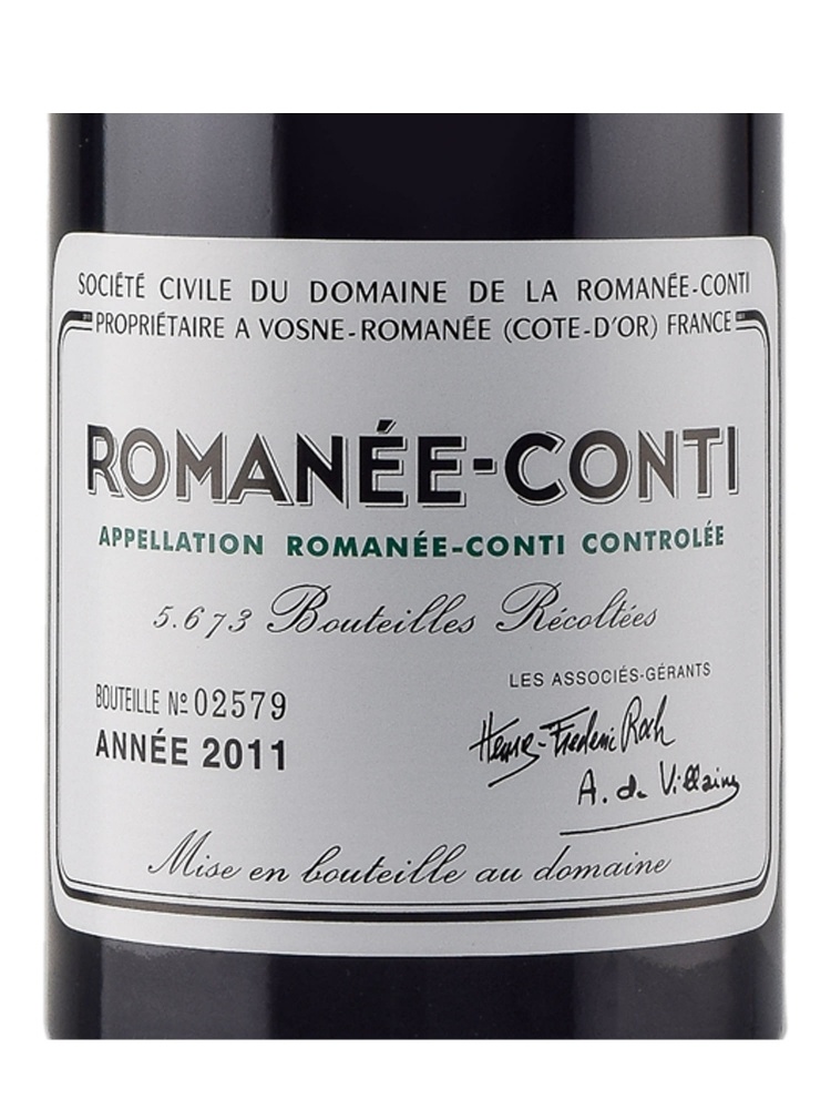 DRC Romanee-Conti Grand Cru 2011 ex-do w/box