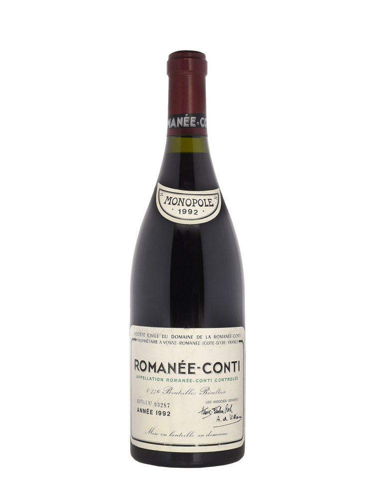 DRC Romanee-Conti Grand Cru 1992 w/box
