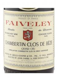 Faiveley Chambertin Clos de Beze Grand Cru 1990