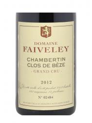 Faiveley Chambertin Clos de Beze Grand Cru 2012