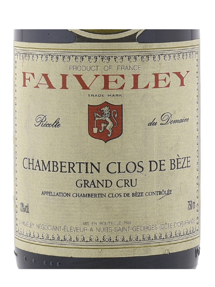Faiveley Chambertin Clos de Beze Grand Cru 1997