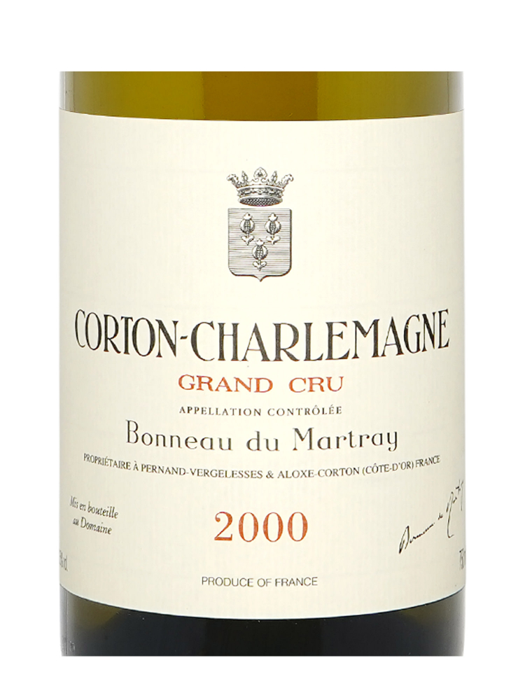 Bonneau du Martray Corton Charlemagne Grand Cru 2000