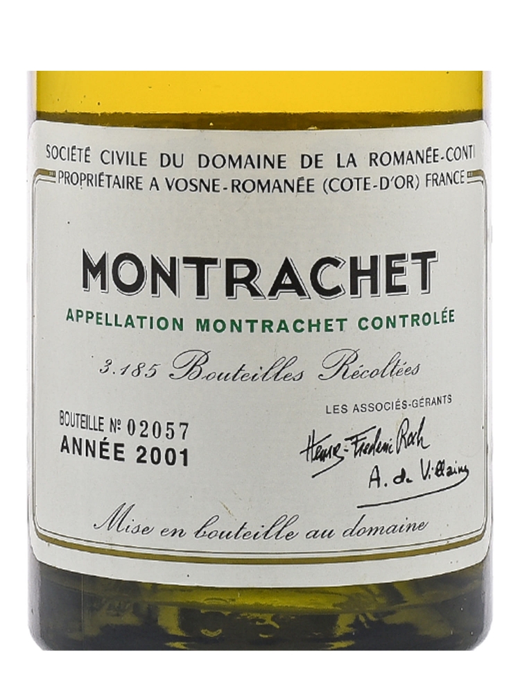 DRC Montrachet Grand Cru 2001