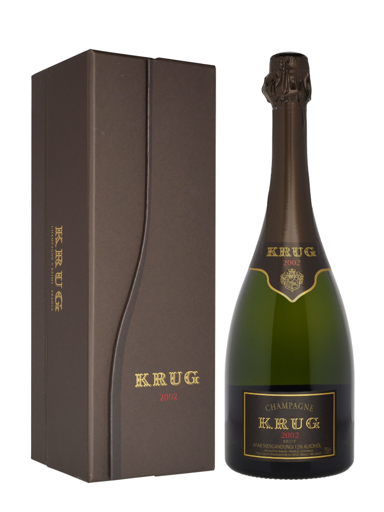 Krug Brut 2002 w/Box