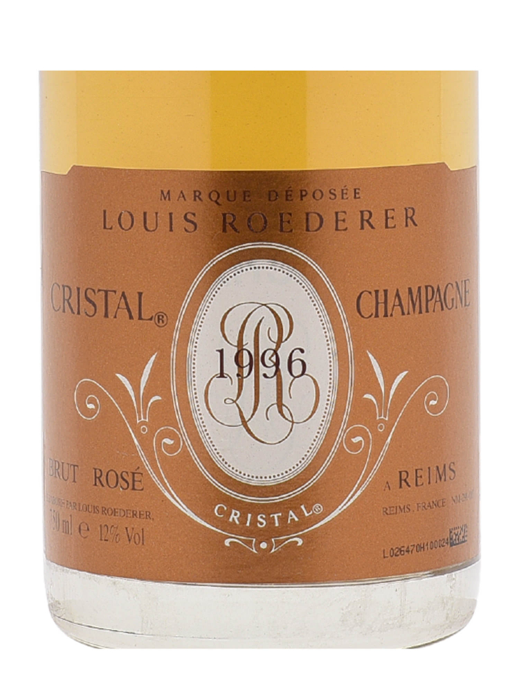 Louis Roederer Cristal Rose 1996 w/Box