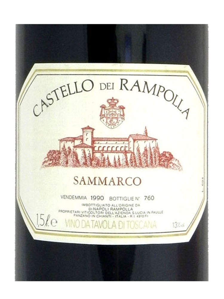 Sammarco Castello di Rampolla IGT 1990 1500ml