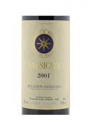 Sassicaia Vino Da Tavola 2001 375ml
