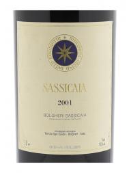 Sassicaia Vino Da Tavola 2001 3000ml