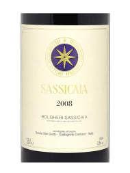 Sassicaia Vino Da Tavola 2008 1500ml