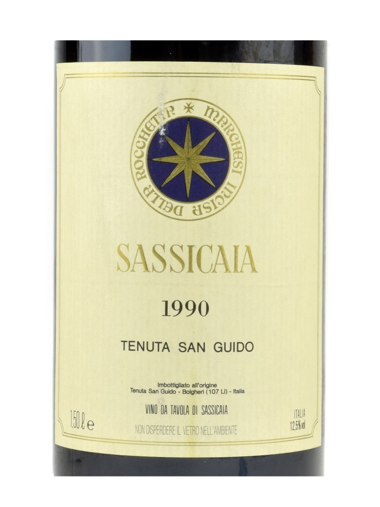 Sassicaia Vino Da Tavola 1990 1500ml